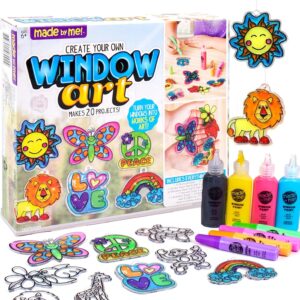 Made By Me Create Your Own Window Art Kit, Suncatchers, Makes 20+ Projects